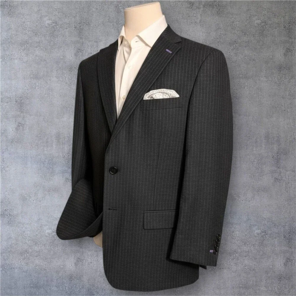 HART SHAFFNER MARX Chicago Men's Blazer Sport Coat Two Button Jacket 50R Wool